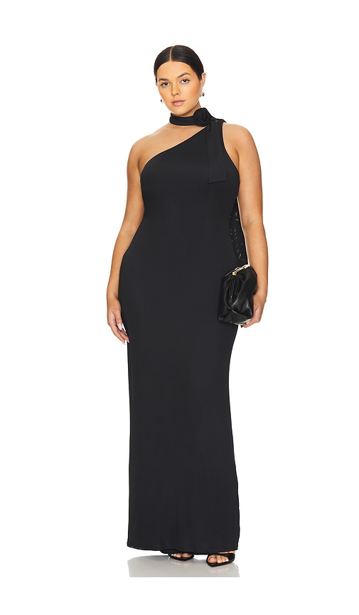 Shop Afrm Savoy Dress In Black