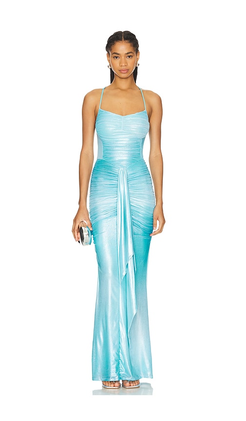 AFRM Azula Dress in Bluefish Ombre
