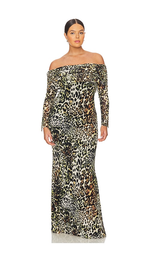 Shop Afrm Thelma Dress In Fall Animal