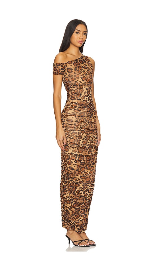  Afrm Maxikleid Mit Einem Träger Biona In Brown. Größe Xs. Also In S. 
