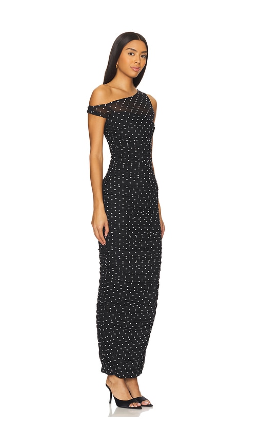  Afrm Maxikleid Mit Einem Träger Biona In Black. Größe Xs. Also In Xxs, 2x, 3x. 