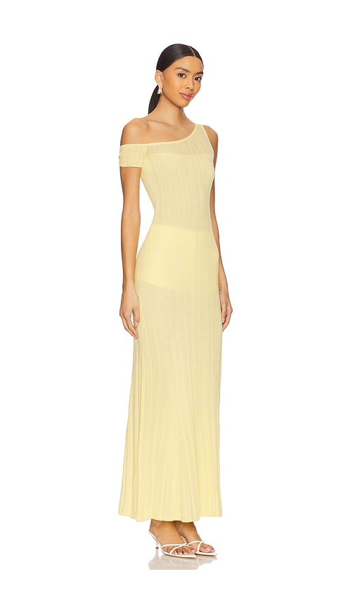  Afrm Maxikleid Hoda In Yellow. Größe L. Also In Xl, Xxl. 