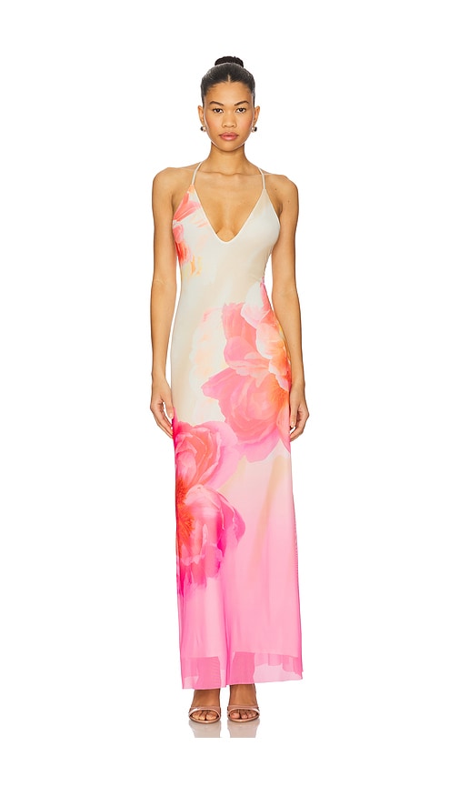 Romy Dress in Pink. - size L (also in M, XL, XXL) - AFRM - Modalova