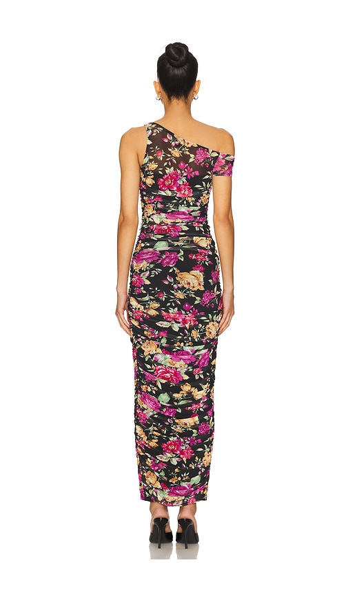  Afrm Kleid Biona In Black,pink. Größe S. Also In Xxs, Xs. 