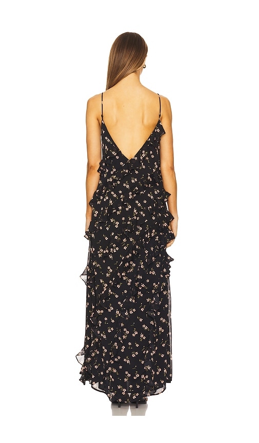  Afrm Maxikleid Ilaria In Black. Größe Xs. Also In M, L. 