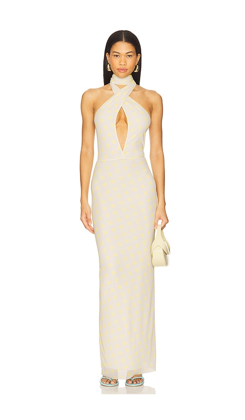Genie Mesh Dress in Cream. - size XXL (also in 1X, 2X, L, M, S, XL, XS, XXS)