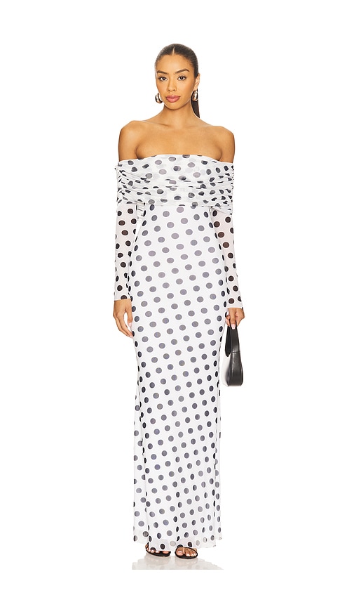 Thelma Dress in Black,White. - size 1X (also in L, M, S, XL, XS, XXS) - AFRM - Modalova