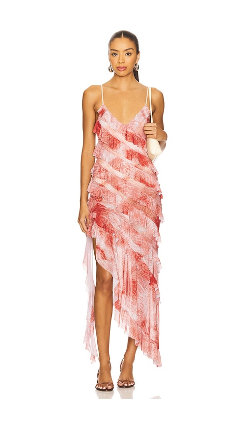Vienna Dress in Rust. - size 1X (also in L, M, S, XS, XXS) - AFRM - Modalova