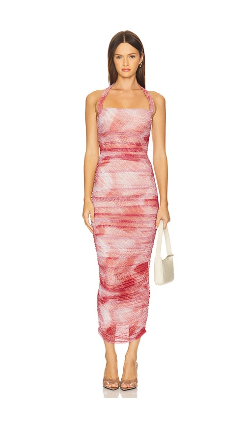 Afrm Indina Dress In Pink