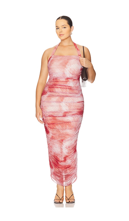 Afrm Indina Dress In Pink