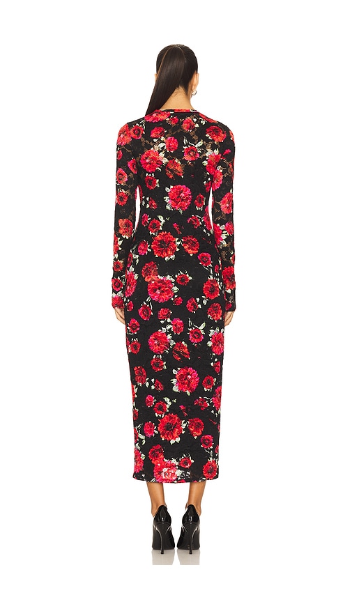  Afrm Midi-kleid Ashland In Black. Größe S. Also In M. 