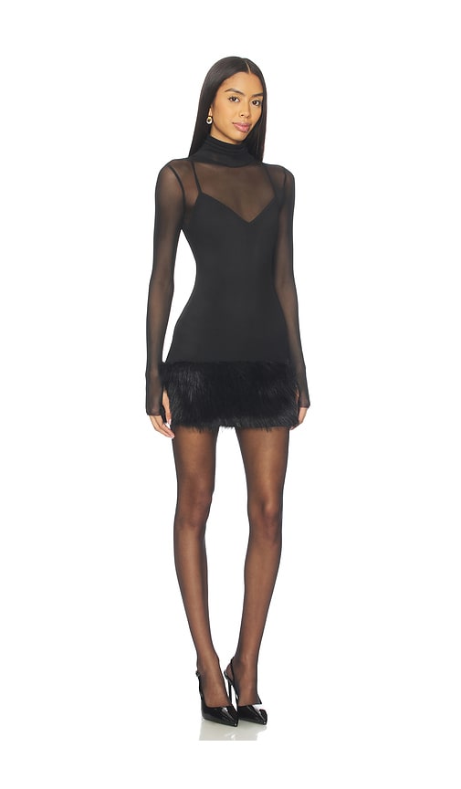  Afrm Kleid Saige In Black. Größe S. Also In M, L, Xl. 