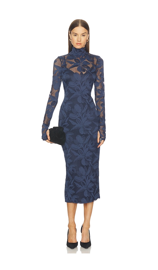 Shailene Crochet Floral Lace Dress