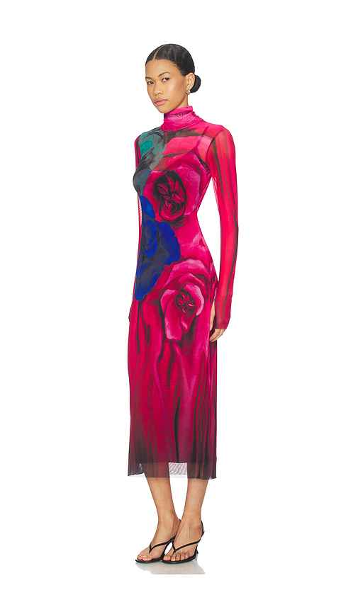  Afrm Kleid Shailene In Red. Größe S. Also In Xxs, Xs, M, 1x. 