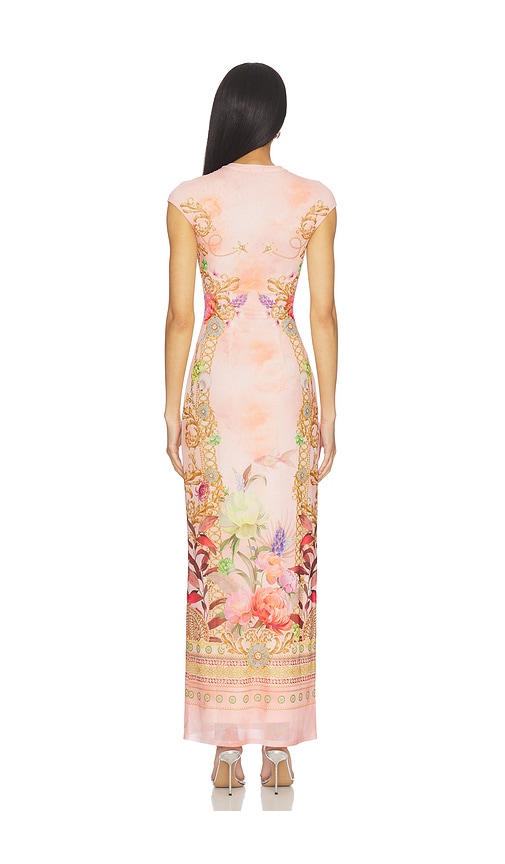  Afrm Kleid Cody Dew Drop In Pink. Größe S. Also In Xs, M, L, Xl. 