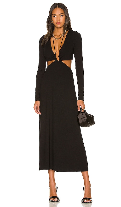 AFRM Bondi Dress in Noir