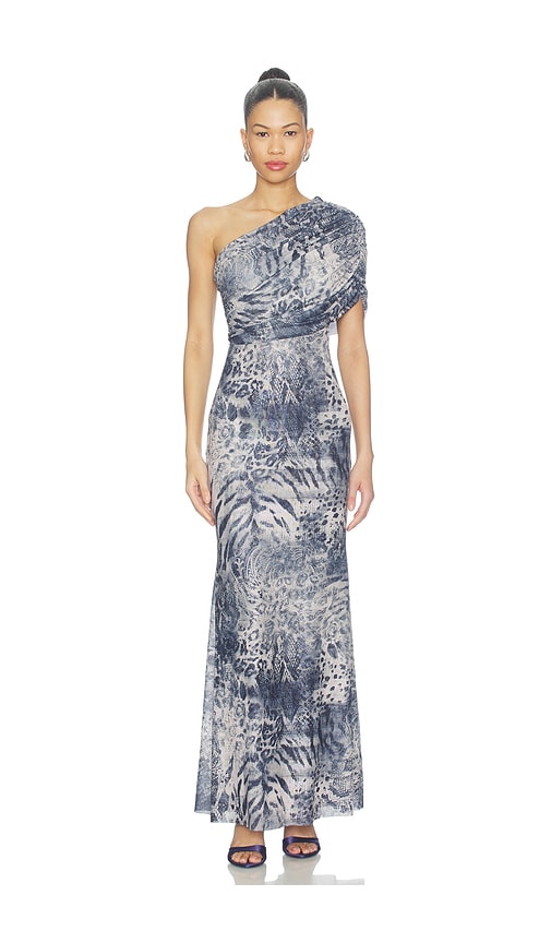 Mirabel Dress by AFRM in Patchwork Animal