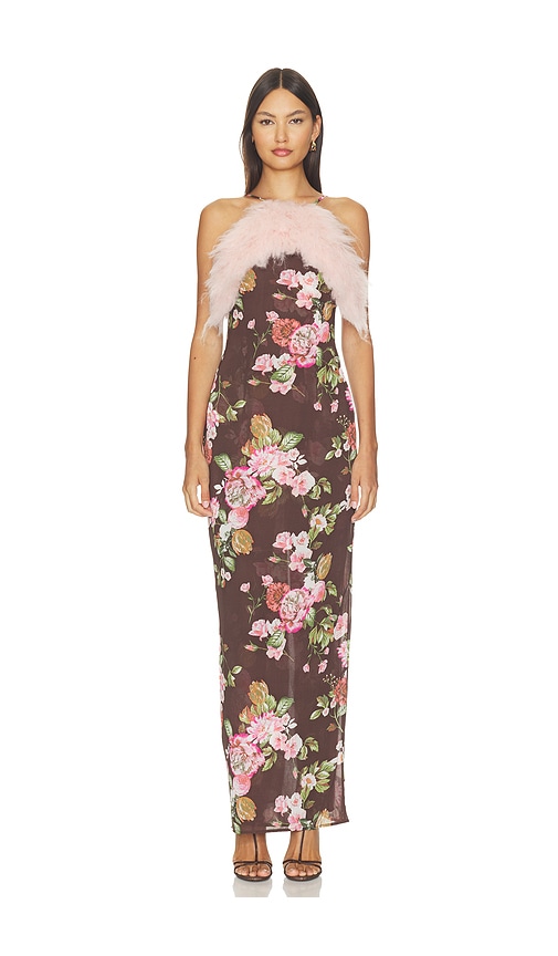 Jeffries Dress by AFRM in Chocolate Rose
