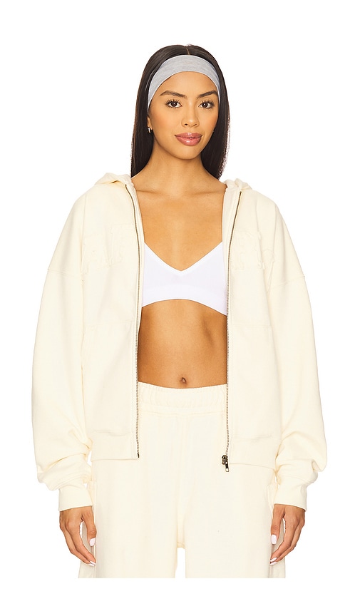 Afrm Cameron Hoodie In Neutral