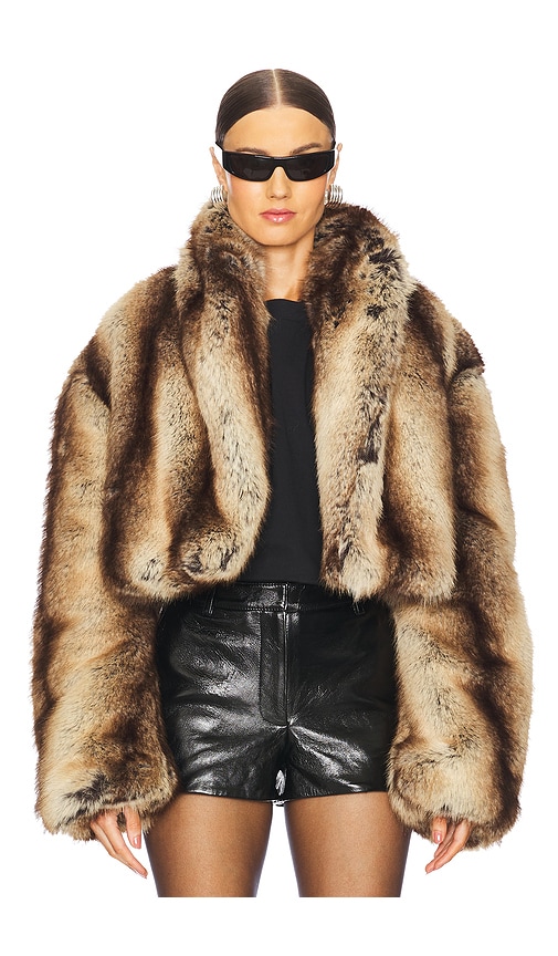 AFRM Stephanie Jacket in Taupe