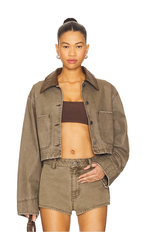 Wrenley Jacket in Olive. - size XXL (also in L, M, XL, XS)