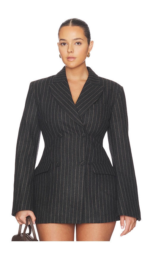 Afrm Jemima Blazer In Neutral