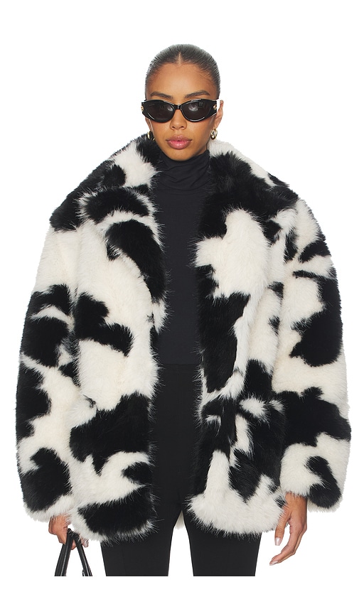  Afrm Jacke Livingston In Black,white. Größe Xxs/xs. Also In S/m, L/xl. 