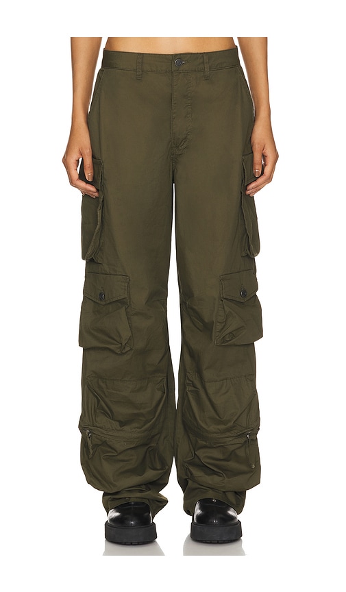 Afrm Parker Cargo Pant In 深橄榄色