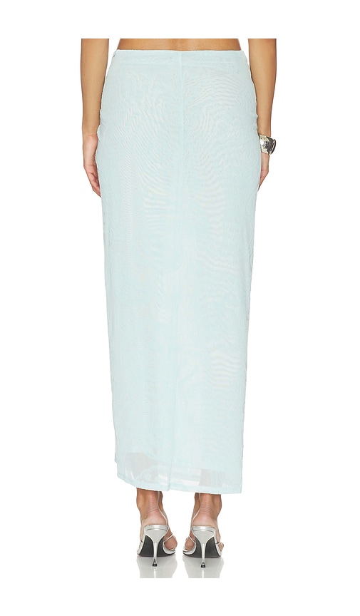 AFRM Lorli Burnout Velvet Skirt | Thumbnail 4 AFRM Lorli Burnout Velvet Skirt | Thumbnail 4