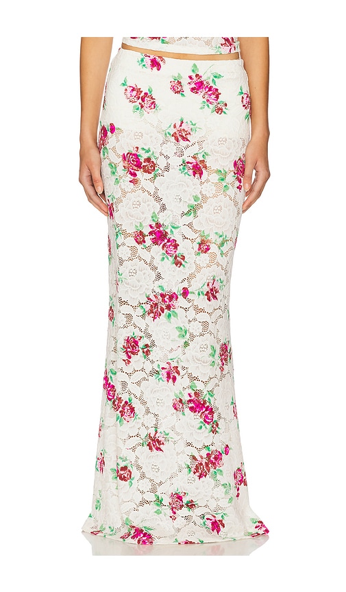 Caella Skirt in White. - size 1X (also in 3X, L, M, S, XL, XS, XXL, XXS) - AFRM - Modalova