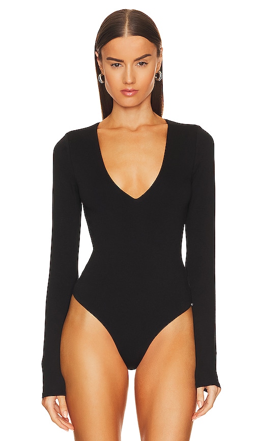 Shop Afrm X Revolve Kloie Bodysuit In Black