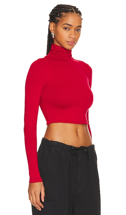 Shop Afrm Micaela Top In Red