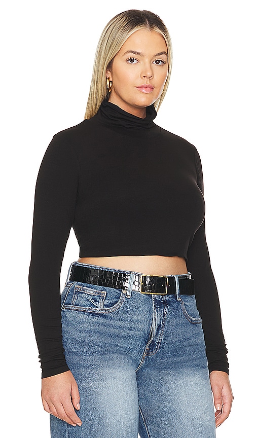 AFRM Micaela Top in Noir | REVOLVE