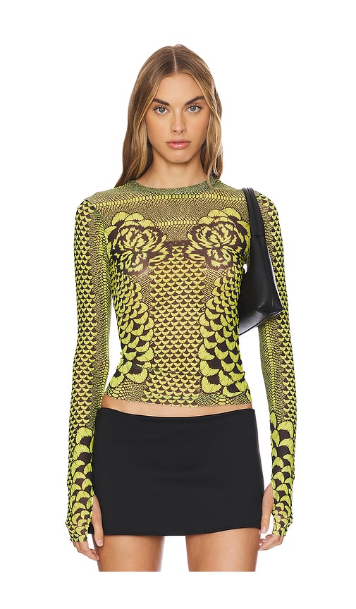 Kaylee Top in Green. - size 1X (also in 2X, L, M, S, XL, XS, XXL, XXS) - AFRM - Modalova