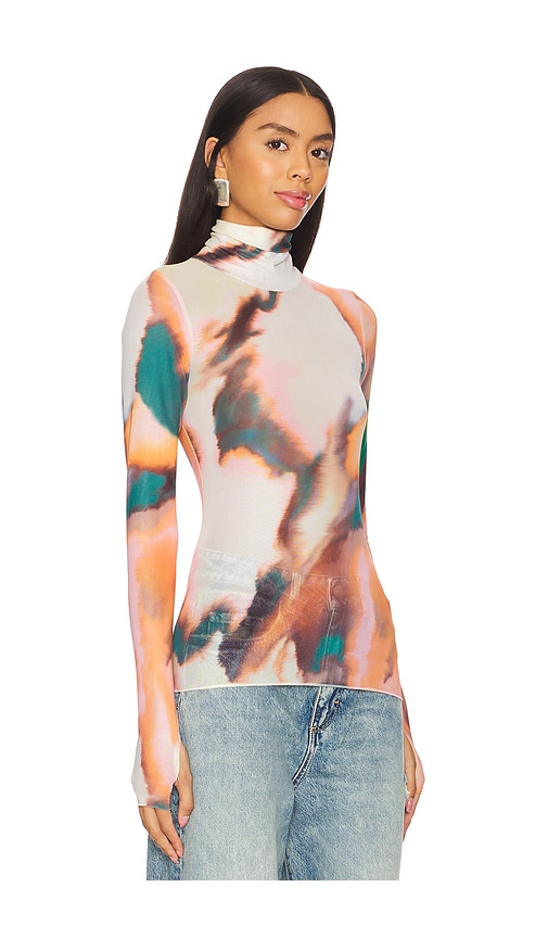 Shop Afrm Zadie Top In Spice Watercolor