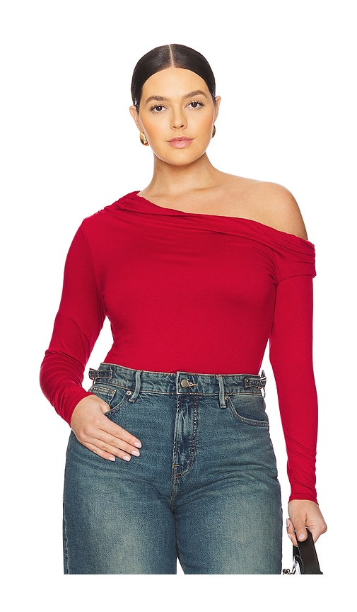 Afrm Bria Top In Red