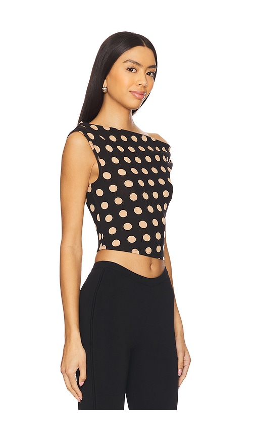  Afrm Top Mit Asymmetrischer Schulter Eliza In Black. Größe L. Also In Xl, 1x, 2x. 