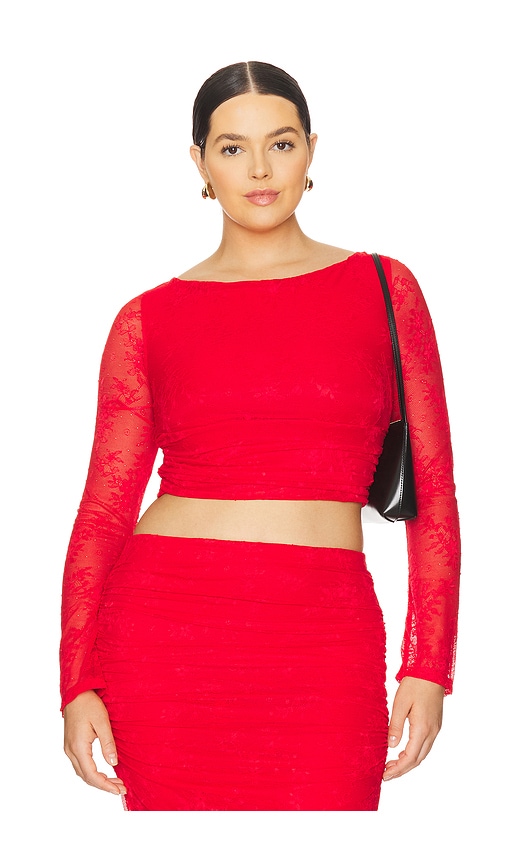 AFRM NOAM LACE TOP