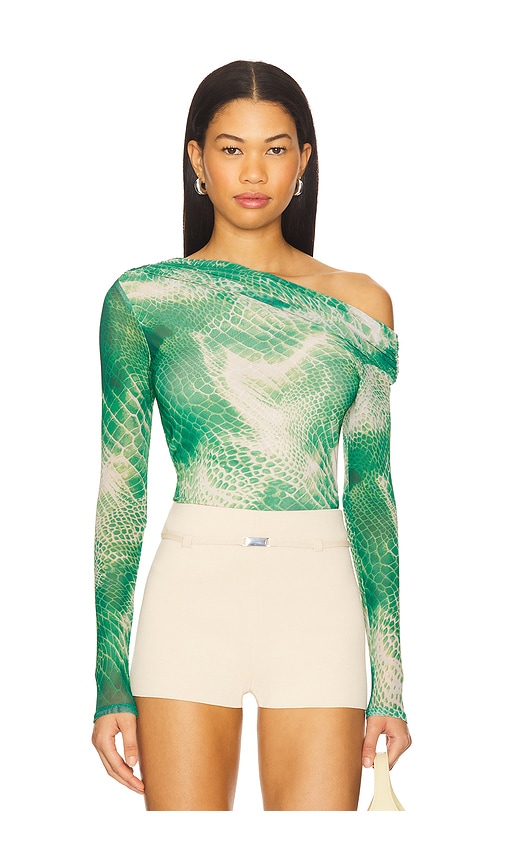 Barry Top in Green. - size XXS (also in 1X, 2X, 3X, L, M, S, XL, XS, XXL)