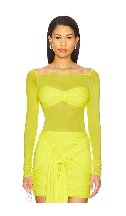 Eagan Top in Yellow. - size 1X (also in 3X, L, M, S, XL, XS, XXL, XXS) - AFRM - Modalova