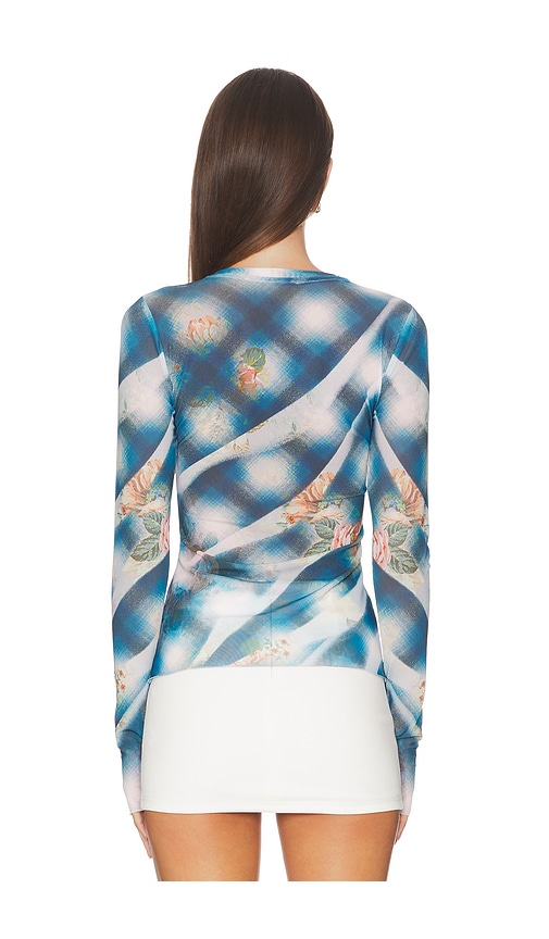  Afrm Oberteil Kaylee In Blue. Größe S. Also In Xs, M. 
