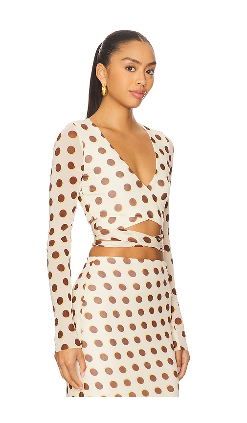 Afrm Halsey Top In Multi