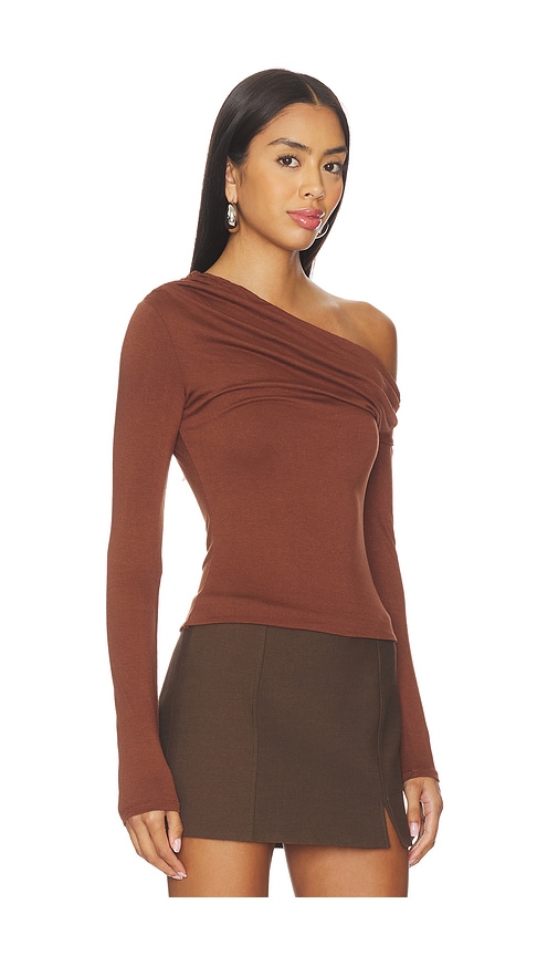 Afrm Bria Top In Brown