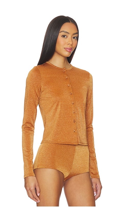 Afrm Linda Top In Orange