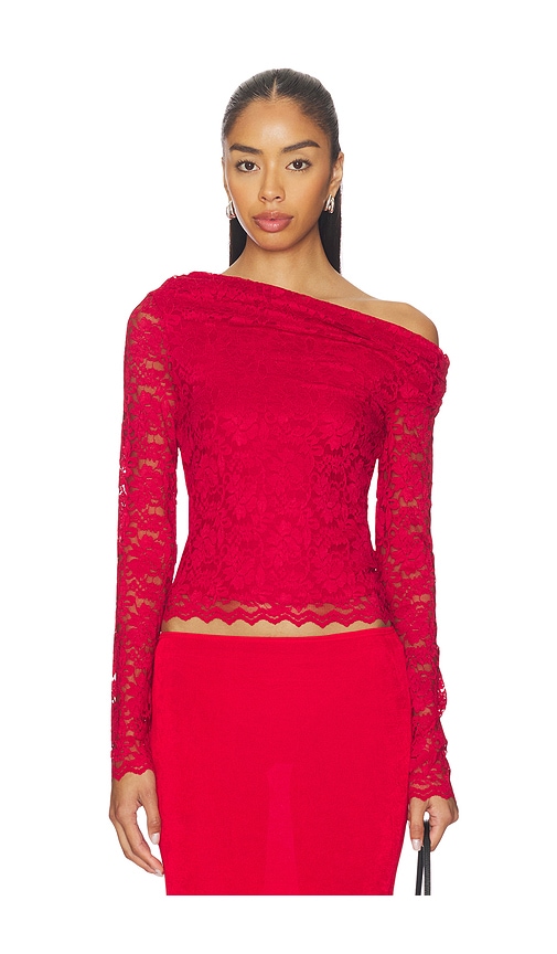 Barry Silken Lace Top