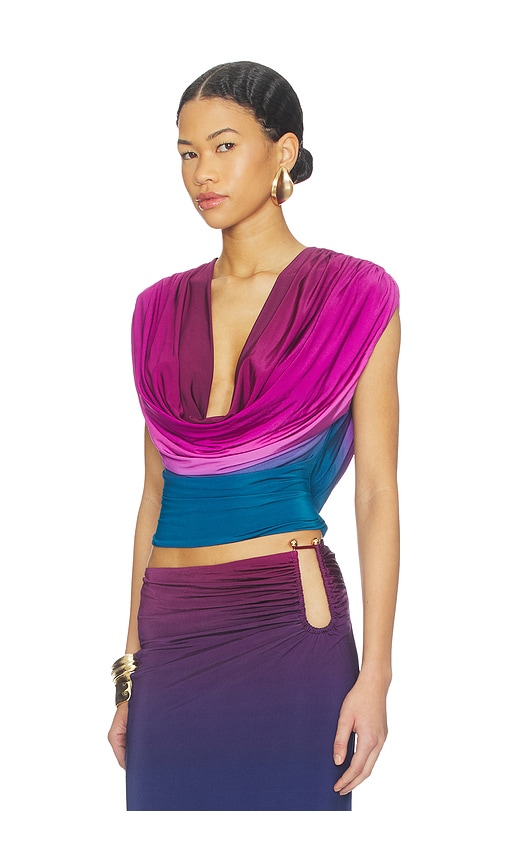 Afrm Dexter Top In Multi