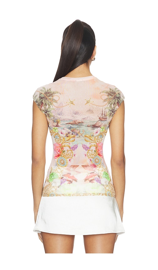  Afrm Oberteil Nina Dew Drop In Rose. Größe S. Also In Xs, M, L, Xl, 2x. 