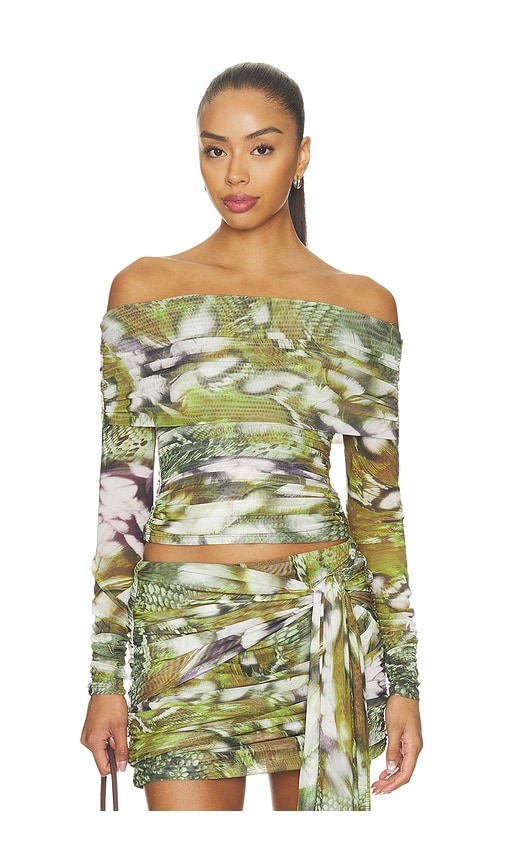 Afrm Coyle Top In Multi
