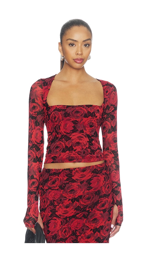 Ines Top by AFRM in Rose Kissed