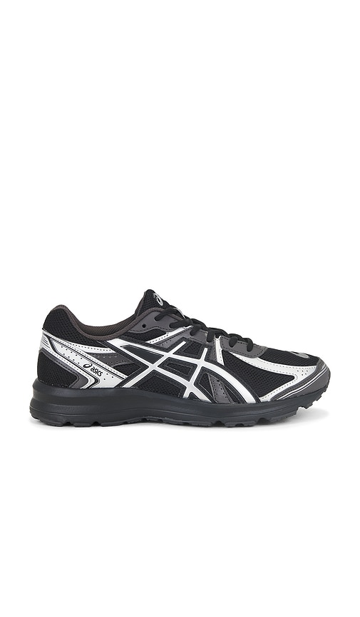 Asics Jog 100s Sneakers in Black & Pure Silver